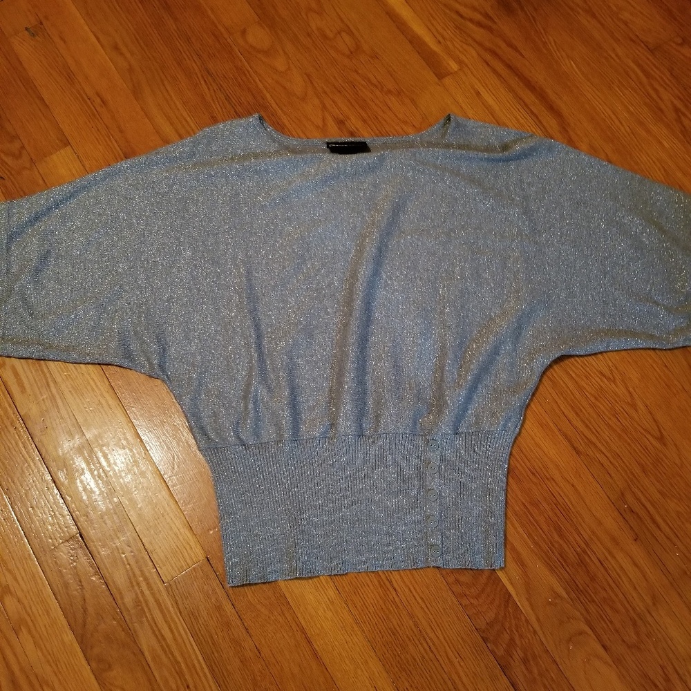 PRICE DROP !! Silver Sweater Lane Bryant !!